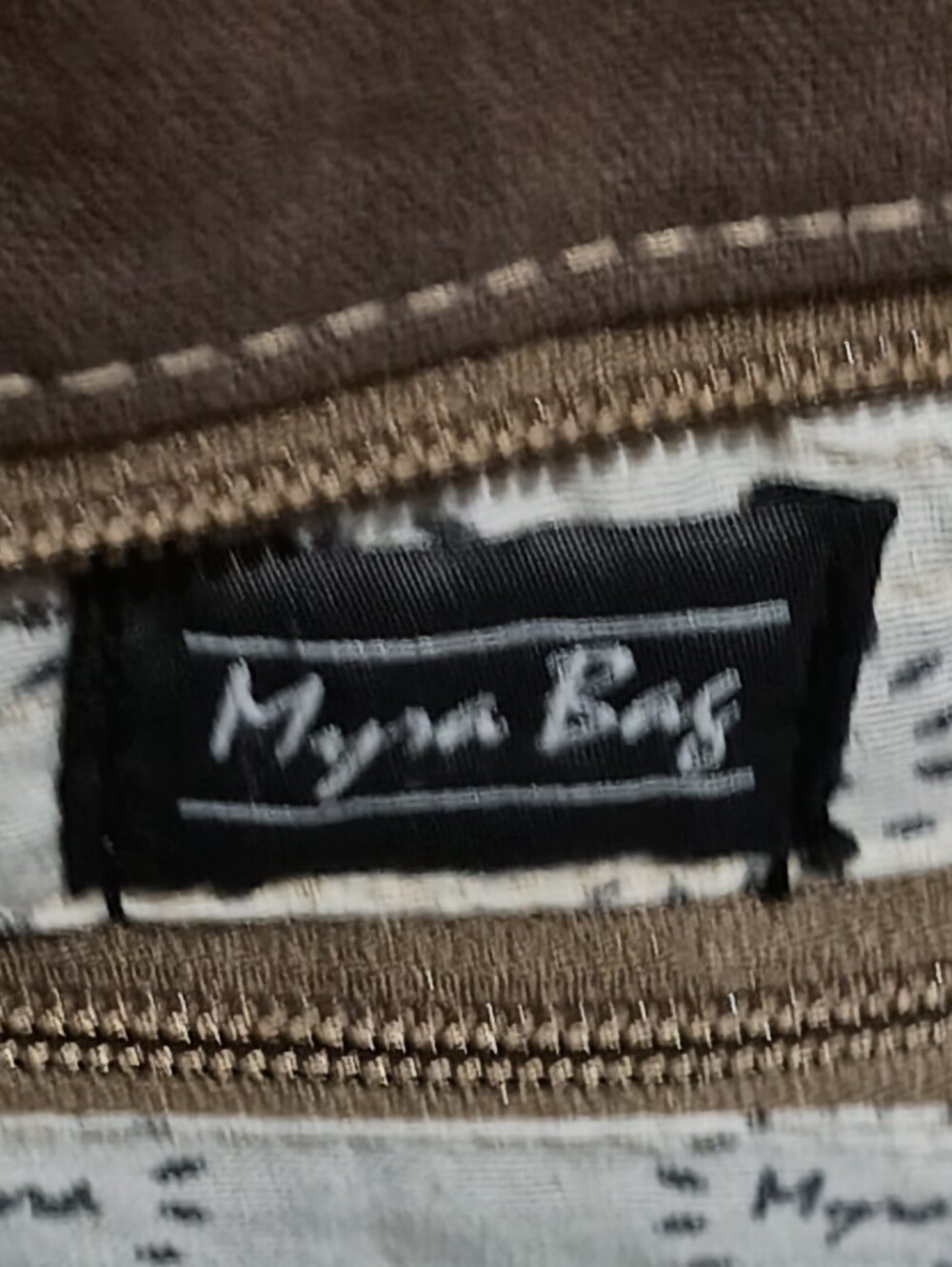 Myra Bag Yellow Embroidered Crossbody with Brown Leather Trim - Picture 2 of 8